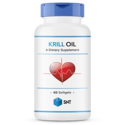 Жирные кислоты (Омега жиры) SNT SNT Krill Oil 60 softgels  (60 Softgels)