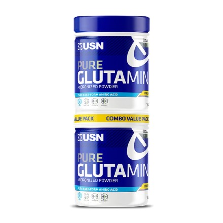 Аминокислоты в порошке USN Pure Glutamine   (150g.+150g.)