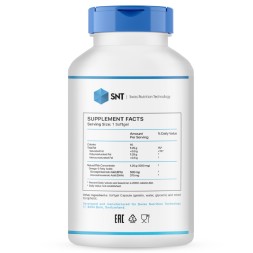 Жирные кислоты (Омега жиры) SNT Ultra Omega-3   (180 softgels)