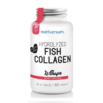 Морской коллаген для суставов и кожи PurePRO (Nutriversum) Fish Collagen  (100 caps)
