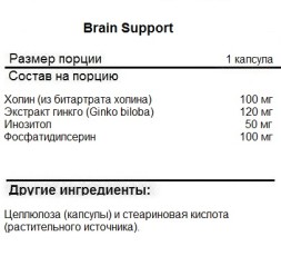 Гинкго Билоба SNT Brain Support  (100 vcaps)