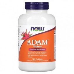 Комплексы витаминов и минералов NOW ADAM Tablets Men's Multi  (120 tab.)