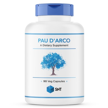 Кора Муравьиного Дерева (Pau D'Arco) SNT Pau D&#039; Arco 500 mg  (90 vcaps)