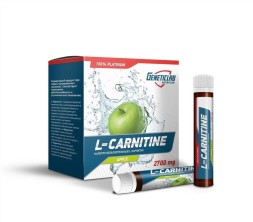 Л-карнитин в ампулах (порционный карнитин) Geneticlab L-Carnitine 2700 мг  (25 мл)